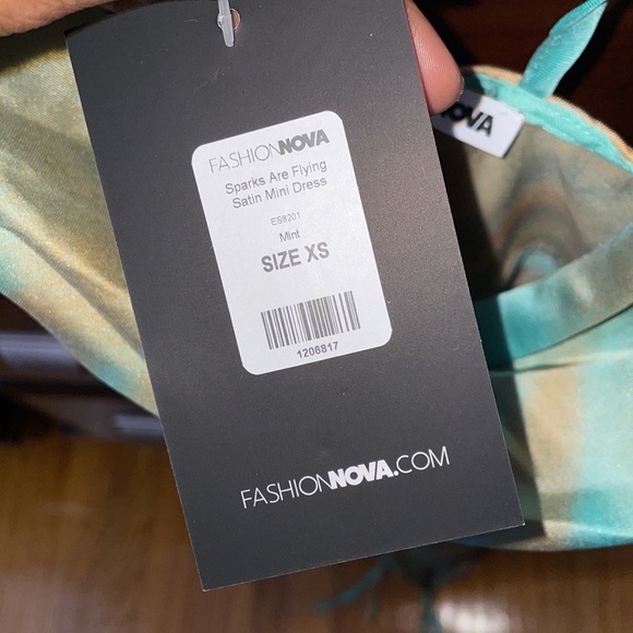 FN “Sparks Are Flying Satin Mini Dress” 🔥 - Picture 5 of 5